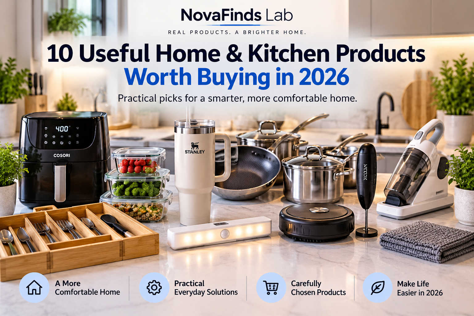 10 Useful Home & Kitchen Products Worth Buying in 2026