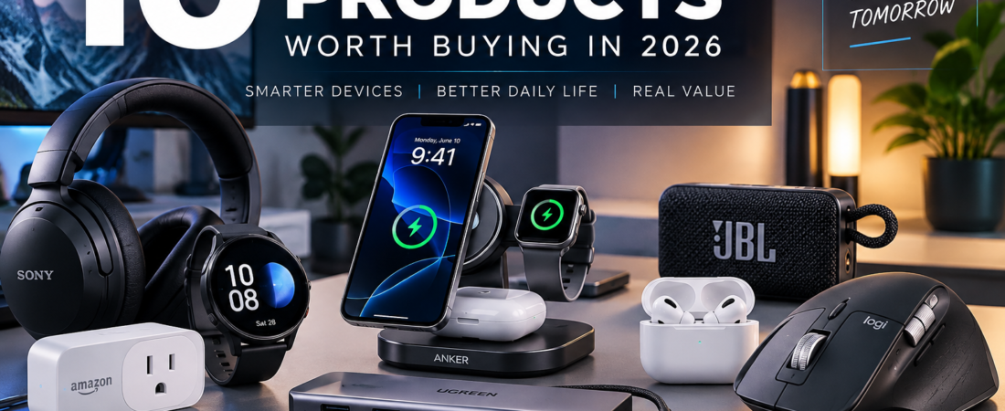 10 Useful Tech Products Worth Buying in 2026