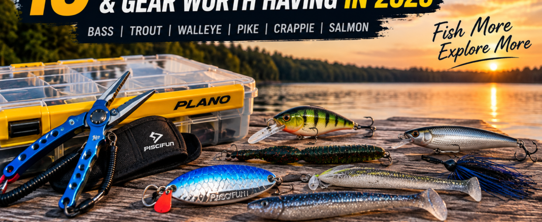 10 Useful Fishing Lures & Gear Worth Having in 2026