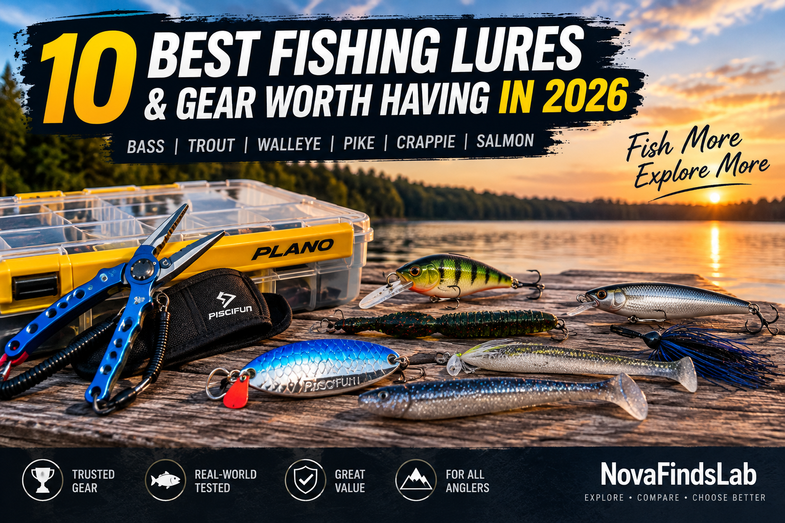 10 Useful Fishing Lures & Gear Worth Having in 2026