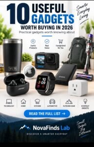 10 useful gadgets worth buying in 2026
