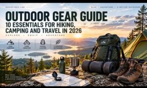 Outdoor gear guide: 10 essential items for hiking, camping and travel in 2026